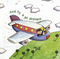 Fly a jet plane.