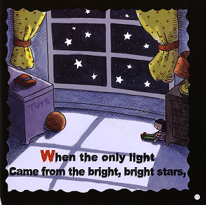 When the only light...