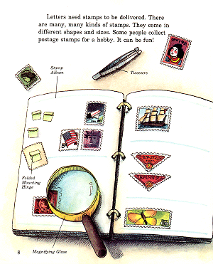 Postal Worker Book -- stamp book